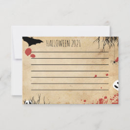 血ハロウィン空白のハンドまたはデジ書タル