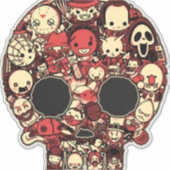 血ハロウィーン シール (正面)