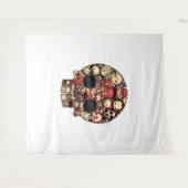 血ハロウィーン タペストリー (正面(横))