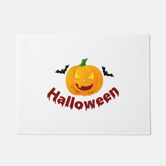 血ハロウィーン ドアマット (正面)