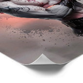 血ハンサムなヴァンパイア戦士ポスターアート ポスター (角)