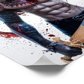 血ハンサムなヴァンパイア戦士ポスターアート ポスター (角)