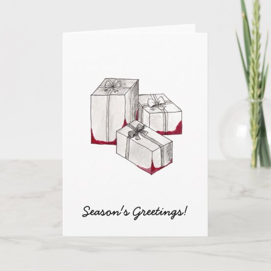 血ボックスホリデーカード シーズンカード (正面)