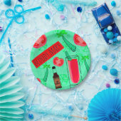 血マリーカクテルパーティープレート ペーパープレート (パーティー)