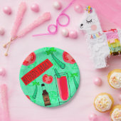 血マリーカクテルパーティープレート ペーパープレート (パーティー)