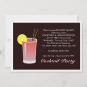 血マリーカクテル 招待状 (正面)