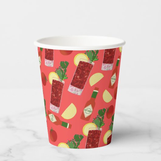 血マリー 紙コップ (正面)