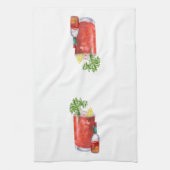 血メアリとホットソース キッチンタオル (縦)