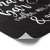 血メアリバーシャルボー結婚ド8x10の標識 ポスター (角)