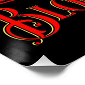 血メアリーアールヌーボー ポスター (コーナー)