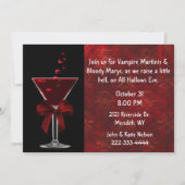血メアリーオールハローズエバパーティー招待 招待状 (正面)