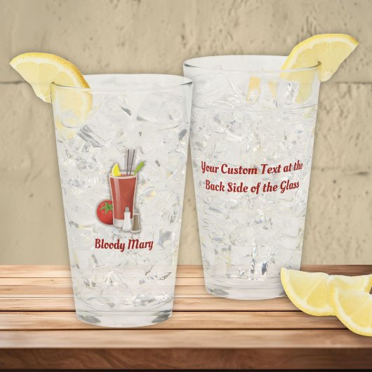 血メアリーカクテル タンブラーグラス