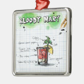 血メアリーカクテル メタルオーナメント (左)