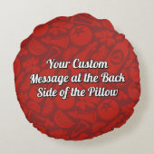 血メアリーカクテル ラウンドクッション (裏面)