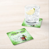 血メアリードリンクレシピ スクエアペーパーコースター (インサイチュ)