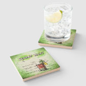 血メアリードリンクレシピ ストーンコースター (横)