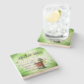 血メアリードリンクレシピ ストーンコースター (横)