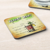 血メアリーバーテンドリンクレシピ コースター (左側)