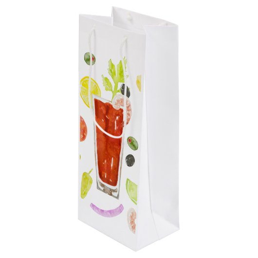 血メアリーバー抱き枕 ワインギフトバッグ (正面アングル)