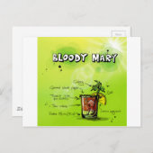 血メアリーレシピ ポストカード (正面/裏面)