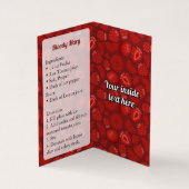 血メアリーレシピ 名刺 (内部)