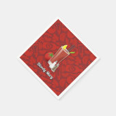 血メアリー スタンダードカクテルナプキン (角)