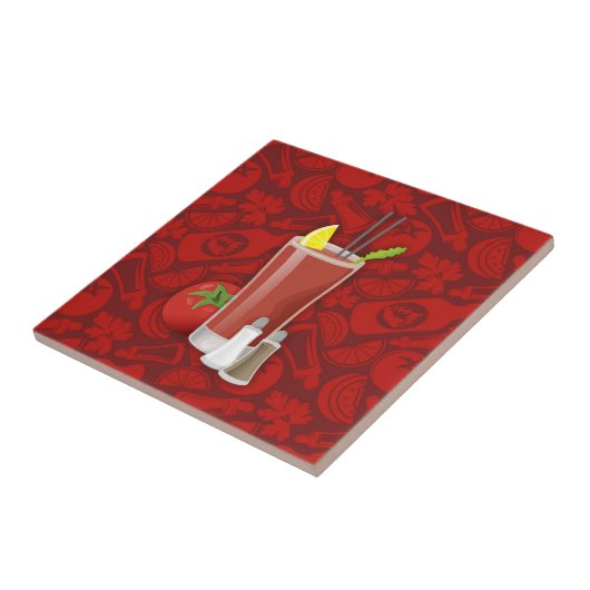 血メアリー タイル (側面)