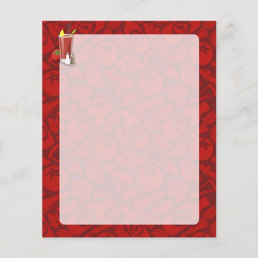 血メアリー チラシ (正面)