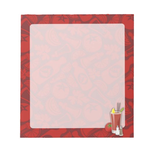 血メアリー ノートパッド (正面)