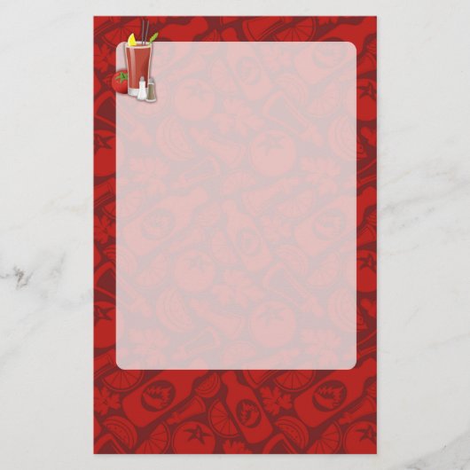 血メアリー 便箋 (正面)