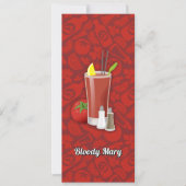 血メアリー 招待状 (正面)