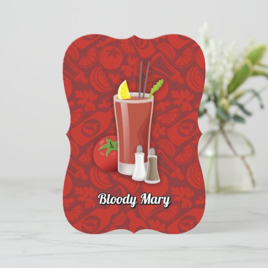 血メアリー 招待状 (スタンド正面)