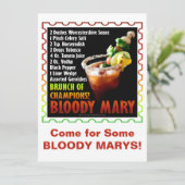 血メリーのチャンピオンのブランチ 招待状 (スタンド正面)