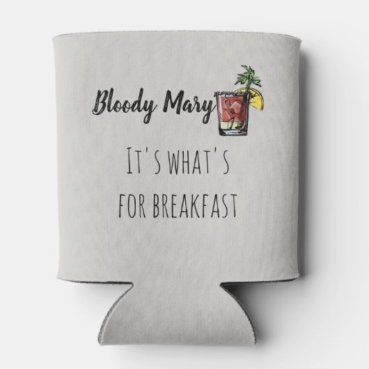 血メリーイッツフォークブレックファーストおもしろい 缶クーラー (裏面)