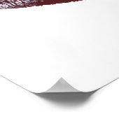 血ヴァンパイアレッドリップスティックリップ ポスター (角)