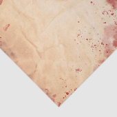 血ヴィンテージ紙ハロウィンゴシックパーティー 薄葉紙 (詳細)