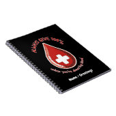 血与えを出さない限り常に100おもしろい% ノートブック (右側)