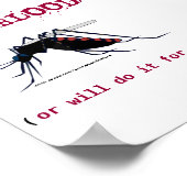 血与え蚊帳 ポスター (角)