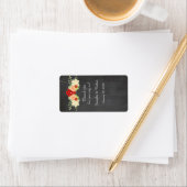 血中オレンジチョーク結婚ボード唇弁ラベル ラベル (インサイチュ)