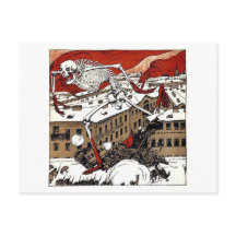 血反乱ヴィンテージはがき