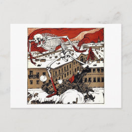 血反乱ヴィンテージはがき ポストカード