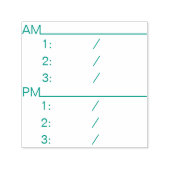 血圧トラッキングスタンプ セルフインキングスタンプ (デザイン)