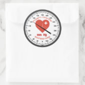 血圧モニターナースドクターヘルス気に ラウンドシール (バッグ)