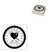 血圧モニターナースドクターヘルス気に ラバースタンプ (押印)