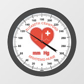 血圧計ナース医気に療 ウィンドウサイン (シート)