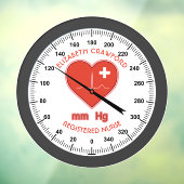 血圧計ナース医気に療 ウィンドウサイン (シート3)