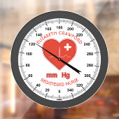 血圧計ナース医気に療 ウィンドウサイン (シート2)