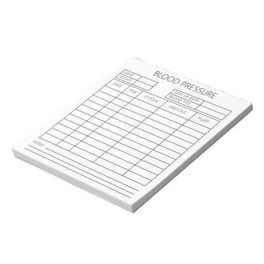 血圧 ノートパッド (回転)