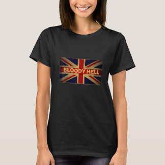血地獄のための英国英国アングロフィレス Tシャツ
