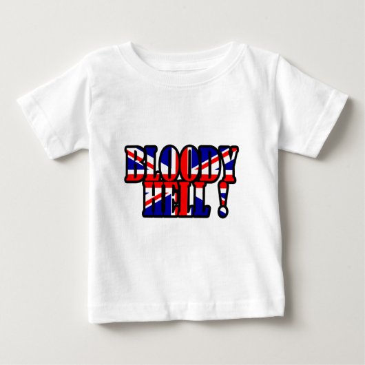 血地獄 ベビーTシャツ (正面)